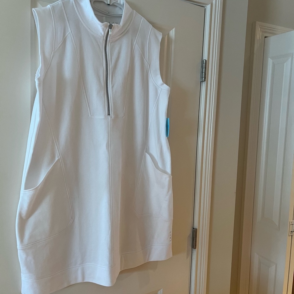 Livi Active White Sleeveless Dress